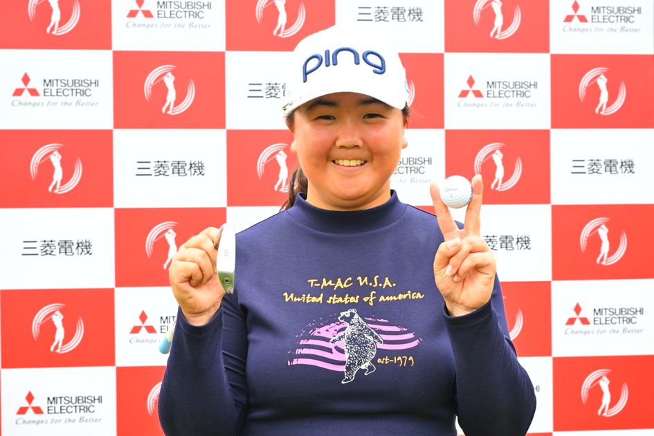 写真] 2024年 樋口久子 三菱電機レディス 16歳・中嶋月葉が