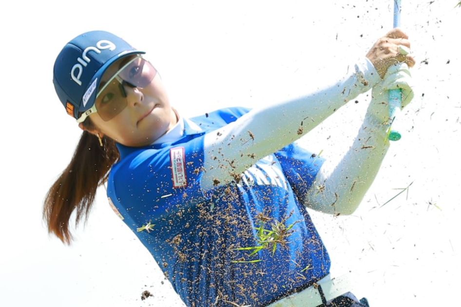 今季獲得賞金1億円突破！ 絶好調の佐久間朱莉はバンカーで2種類の