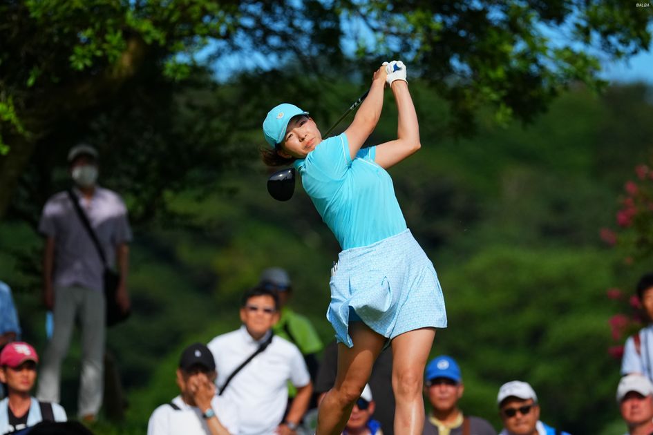 速報＞渋野日向子は前半1アンダー 予選通過ラインまであと1打 - ゴルフ