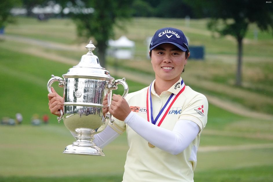 第53回日本女子オープンゴルフ選手権 笹生優花 サイン入りピンフラッグ 笹生優花が史上最年少2勝目、渋野日向子との日本勢“ワンツー