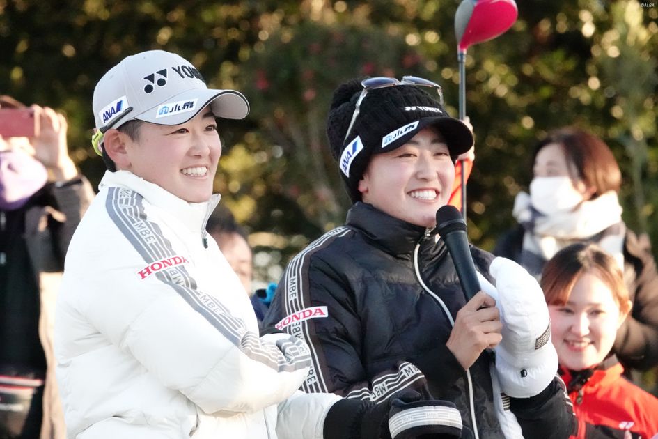 岩井ツインズがヨネックスイベントに登場 ジュニアと超至近距離で交流