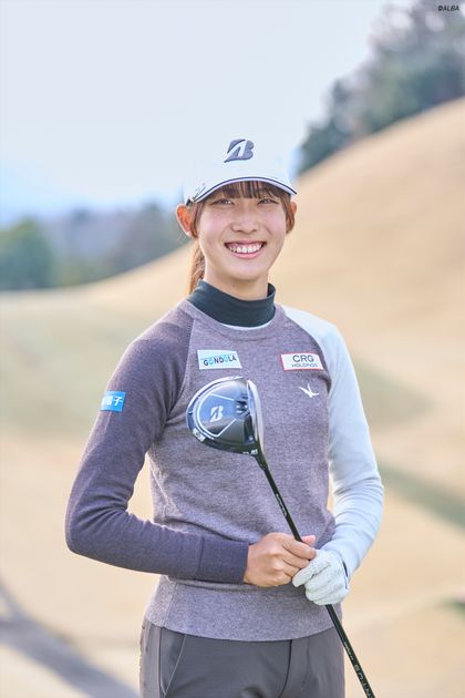女子プロゴルフ JLPGA 馬場咲希　直筆サインボール 女子プロゴルファー 馬場咲希 直筆サイン入り オウンボール