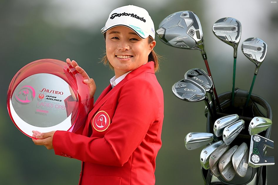 永峰咲希プロ 直筆サイン入り キャップ アクサ レディース