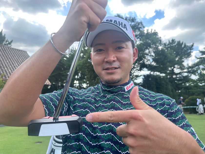 石川遼、今平周吾も興味津々のオデッセイ新作“レッドパター 石川遼、今平周吾も興味津々のオデッセイ新作“レッドパター