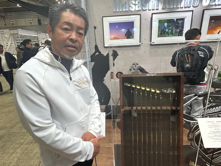 尾崎軍団のジョ-モデルアイアンセット(安くしました こんなの僕らが打てるのか……ジャンボのために作った特製アイアンが発売
