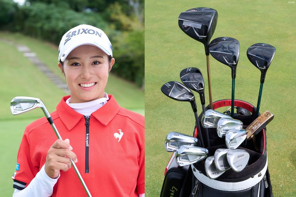 写真] 日本女子OP5位発進の中村心 アイアンシャフトは“軽・軟