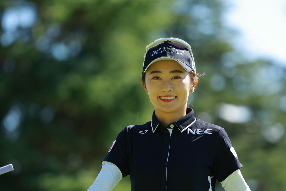 安田祐香の好調の秘密は“幸運のワンちゃん”？ 癒されてコースへ