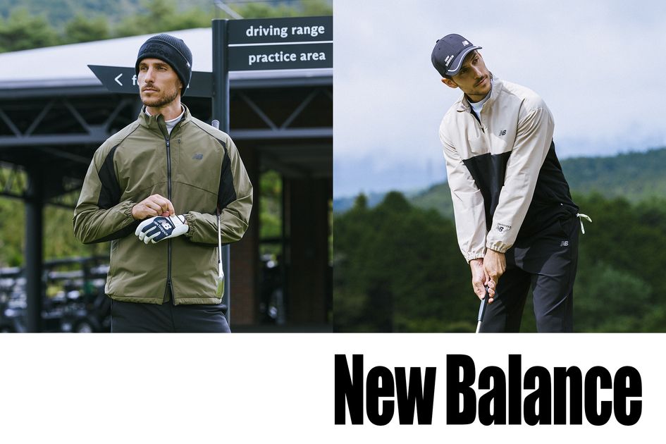 ALBA STYLE】New Balance Golfの、機能美とトレンドを兼ね備えた秋冬