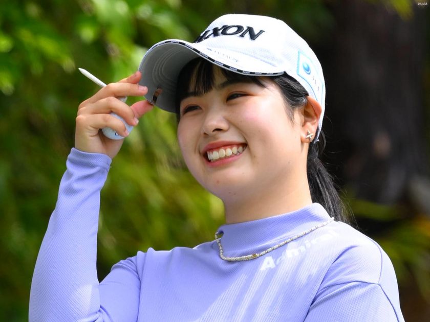 尾関彩美悠直筆サインキャップ【リゾートトラスト限定キャップ】 尾関彩美悠 優勝記念！ オウンネームボール 優勝大会時 使用球