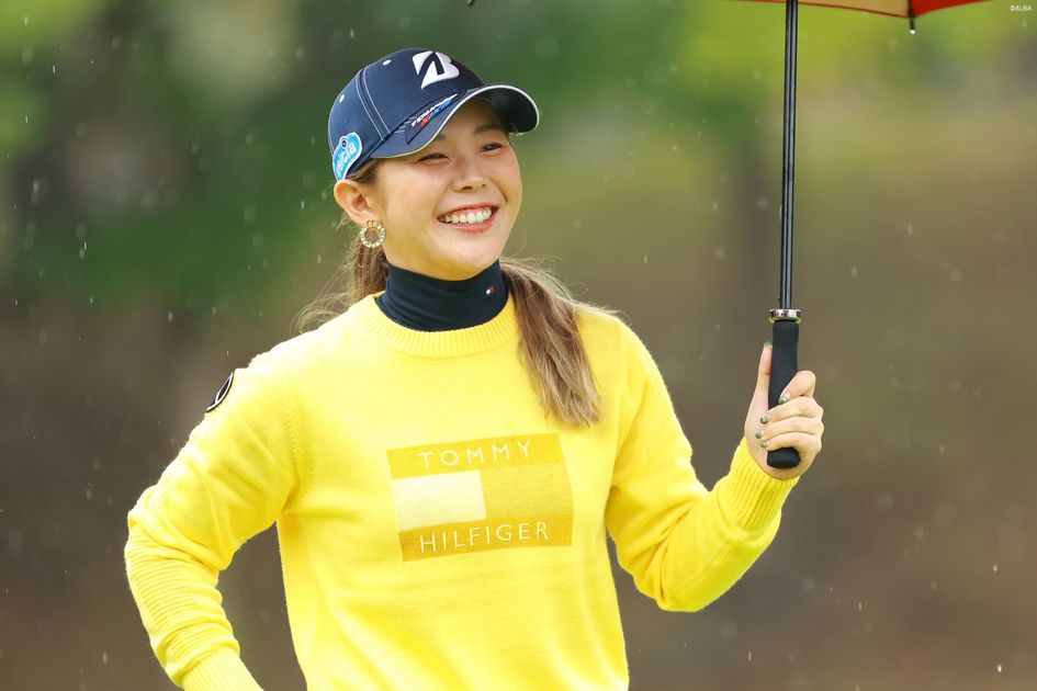 TOMY HILFIGER ポロシャツ吉田優利プロ直筆サイン入り