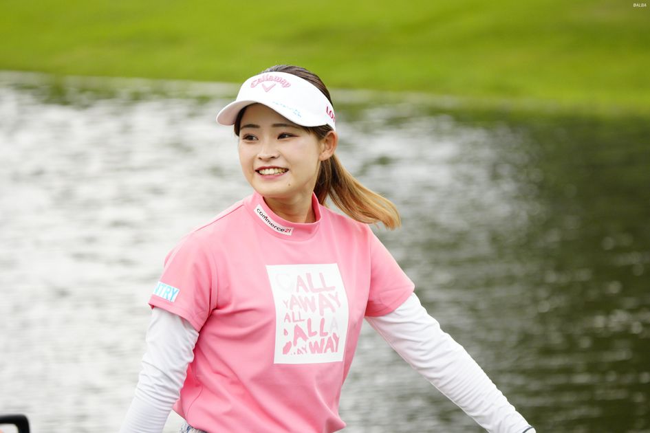 武器はショット力”ルーキー・政田夢乃が暫定2位から2日目スタート