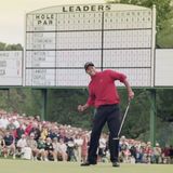 Tiger Woods 1997年マスターズ初優勝記念 ドライバー付ショーケース タイガー・ウッズ使用のパター2本がオークションで20万ドル超え！ 2700