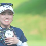 新品タグ 西村優菜 住友生命Vitality 東海クラシック限定 キャディバッグ 西村優菜はホステス大会で上品見えするボタニカル柄コーデ 住友生命