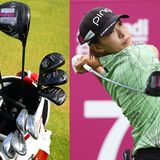 渋野日向子の14本を激写！メジャー前に鉛などギア調整、柔らかシャフト