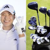 渋野日向子、メジャーのグリーンにはやはりPING！？ 契約外で